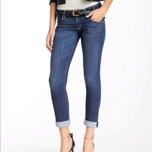 Hudson Jeans Denim - Hudson Bacara Crop Straight Cuffed - Kern Color